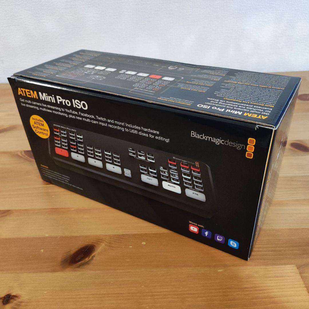 分配器・切替器 ATEM MINI pro ISO BlackMagic Design