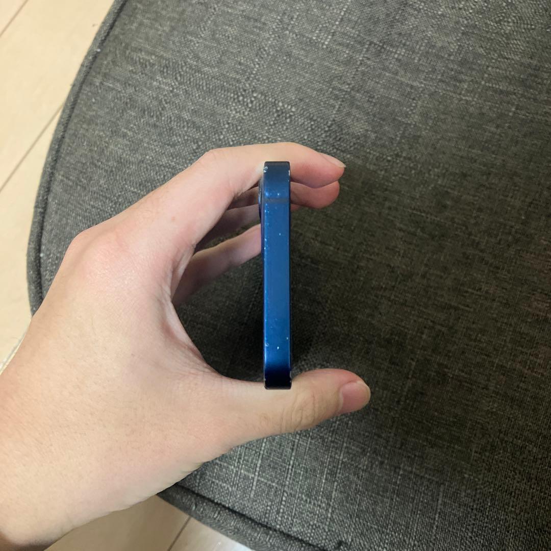 バッテリー100 iPhone 12 mini 256GB simフリー　ブルー