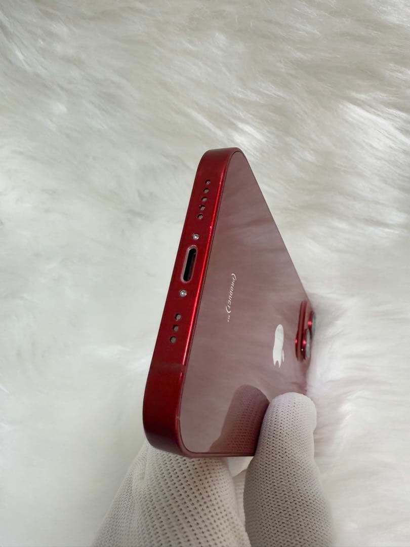 iphone 13 128GB レッド 国内版 SIMフリー バッテリー100%