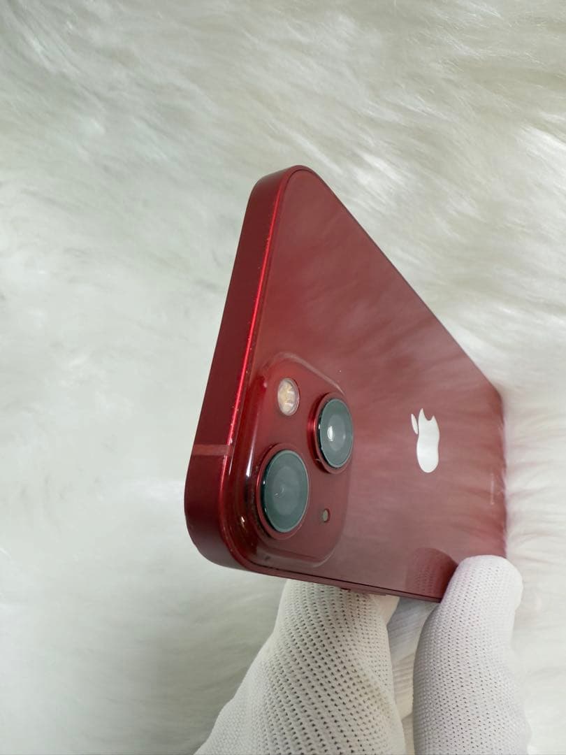 iphone 13 128GB レッド 国内版 SIMフリー バッテリー100%