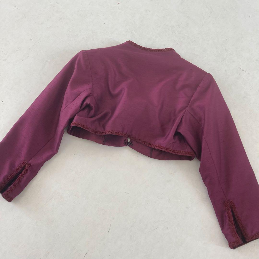 美品 フラメンコ衣装 ワンピース ボランテ オーダーメイド ボレロ・タイ付き