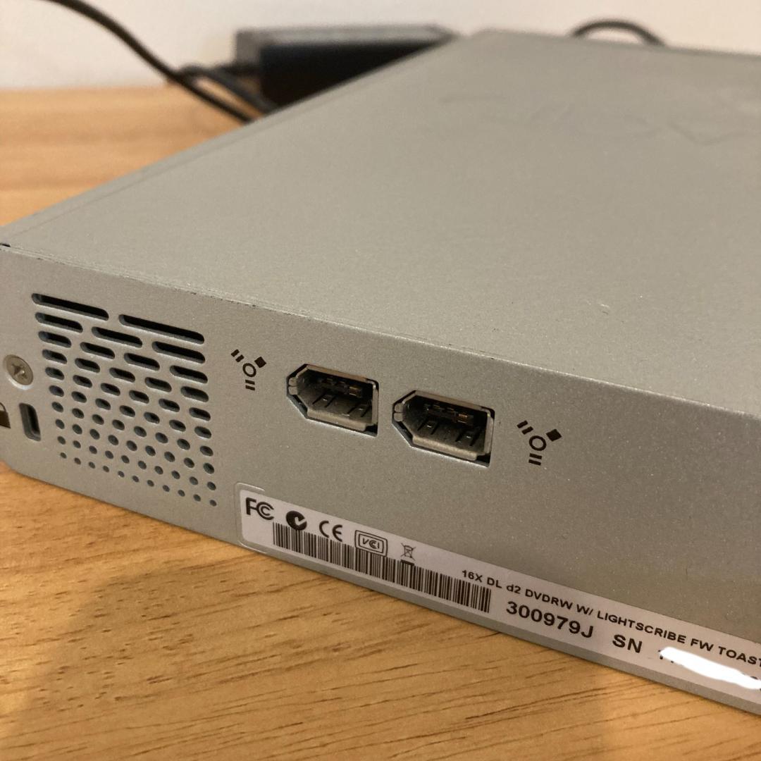 LaCie DVD-RW FireWire400（LightScribe）