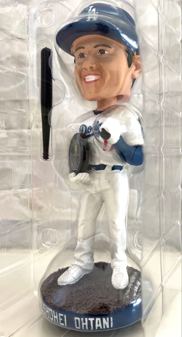 ★新品・未使用：世界に一つのレア逸品★大谷翔平2024MVPボブルヘッド表面粘土