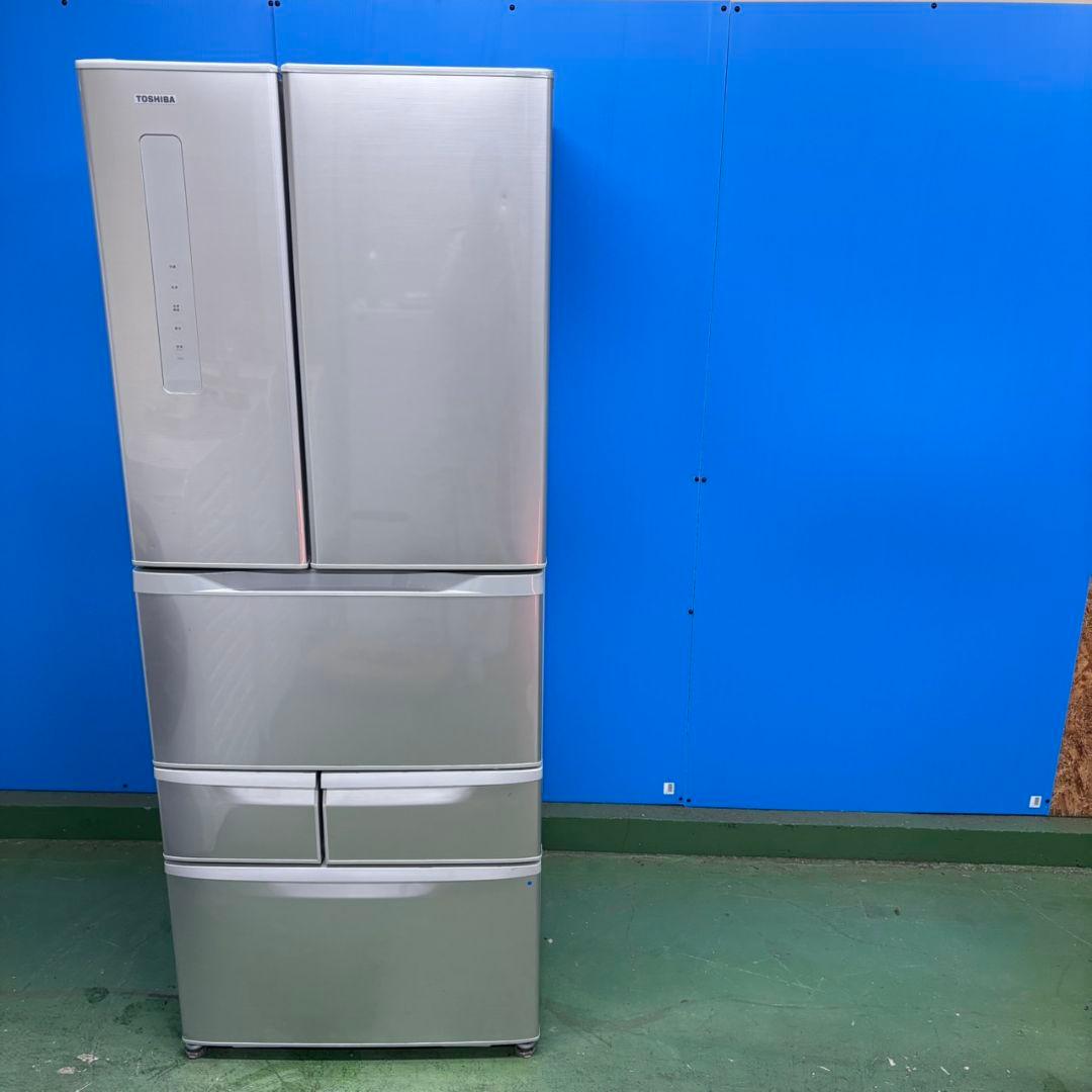 644　大型冷蔵庫　6ドア　観音開　フレンチドア　400L〜500L　自動製氷機