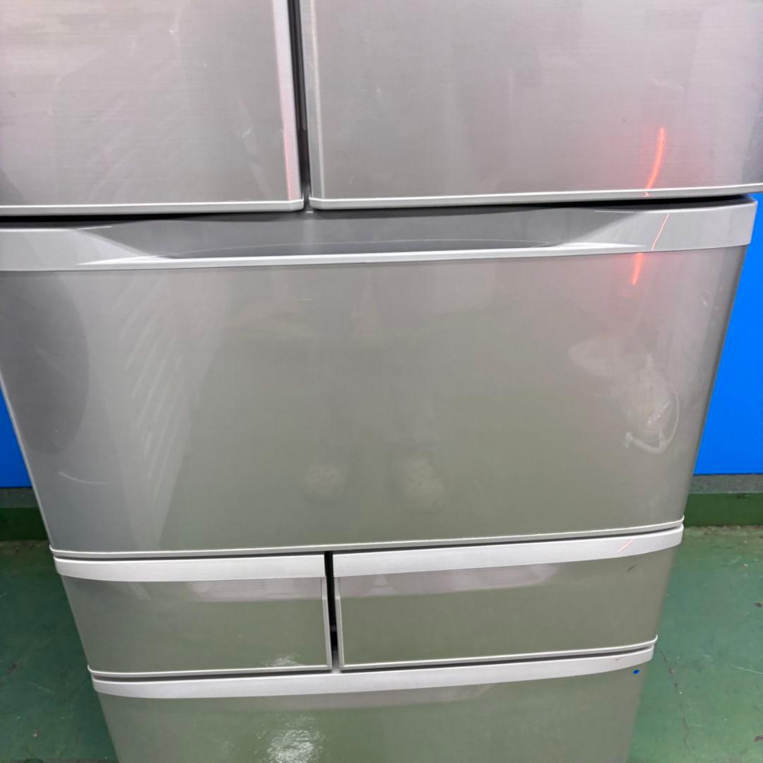 644　大型冷蔵庫　6ドア　観音開　フレンチドア　400L〜500L　自動製氷機