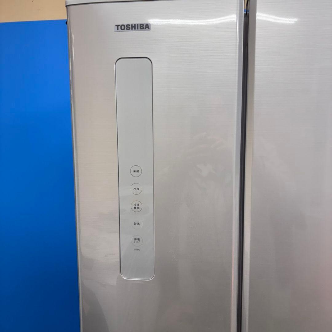 644　大型冷蔵庫　6ドア　観音開　フレンチドア　400L〜500L　自動製氷機