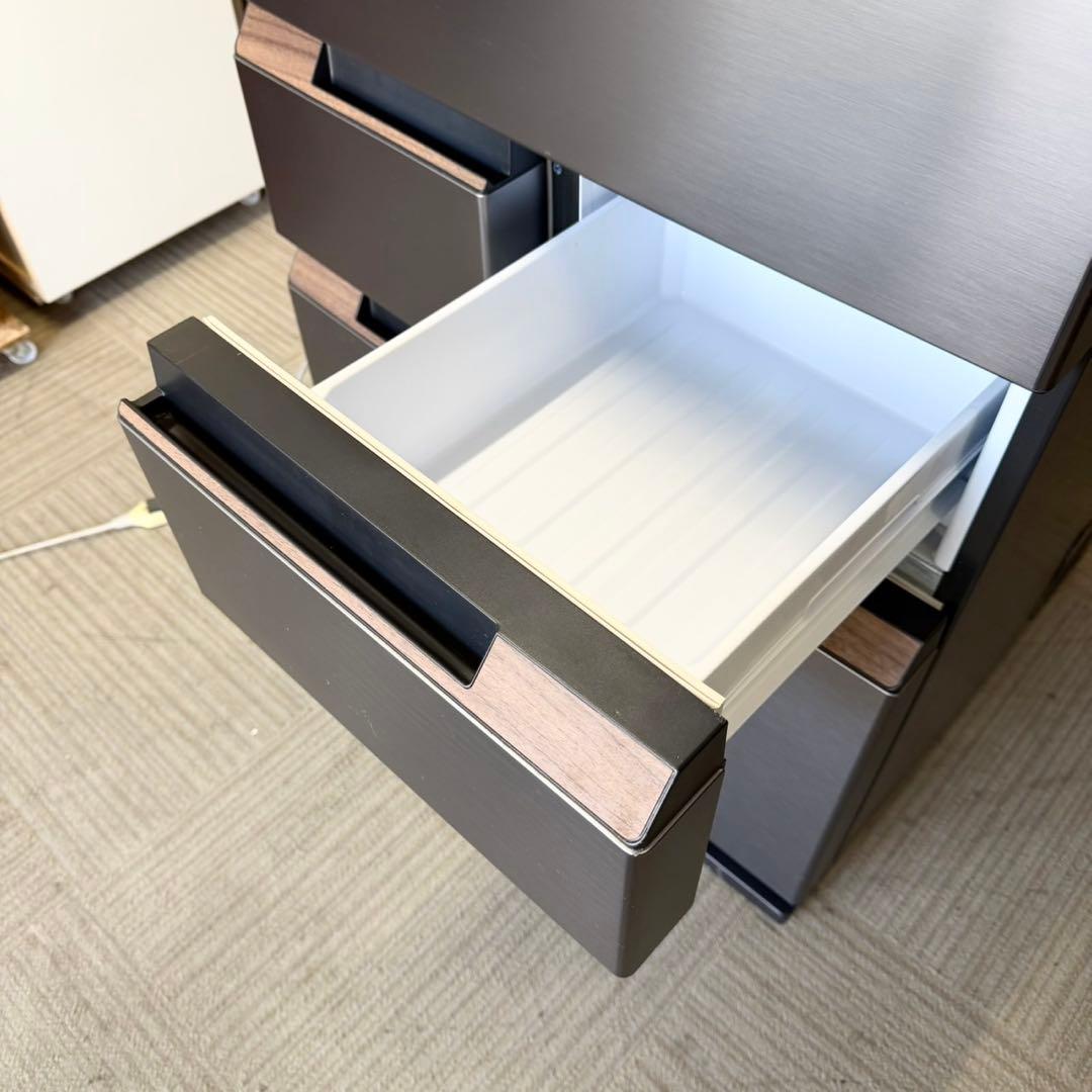 シャープ 2021年製 457L冷蔵庫 人感センサー＆音声案内（しゃべる冷蔵庫）