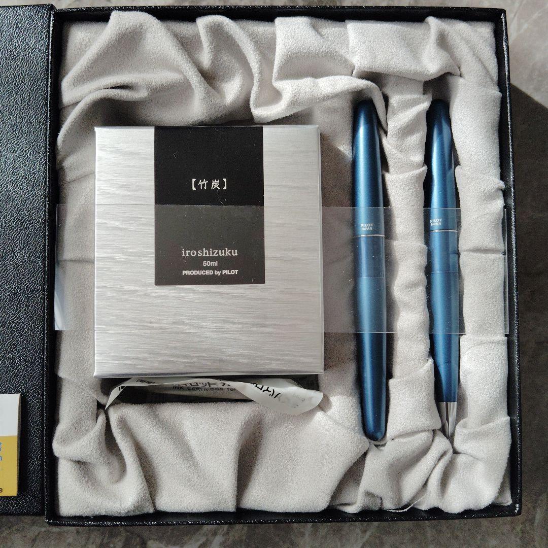 【非売品　新品未使用】PILOT 万年筆 ボールペン セット いろしずくインク