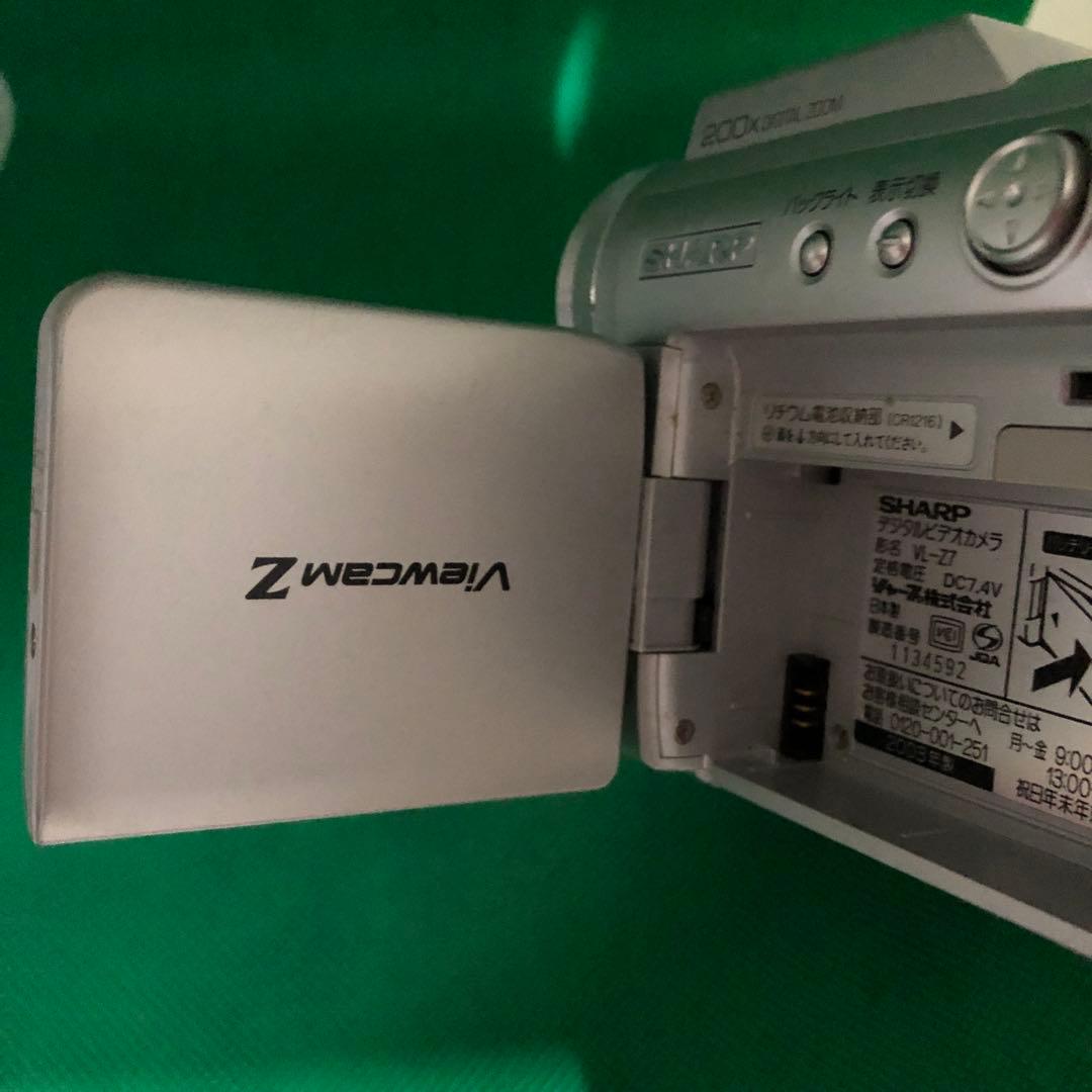 《美品》シャープ VL-Z7 2003年製　液晶デジタルビデオカメラ