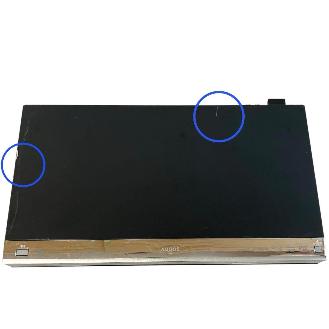 【良品】シャープ 2TB ブルーレイレコーダー AQUOS BD-T2600