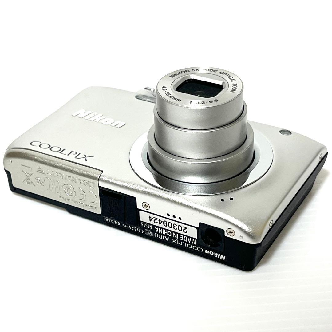 【美品】Nikon COOLPIX A100 コンパクトデジタルカメラ