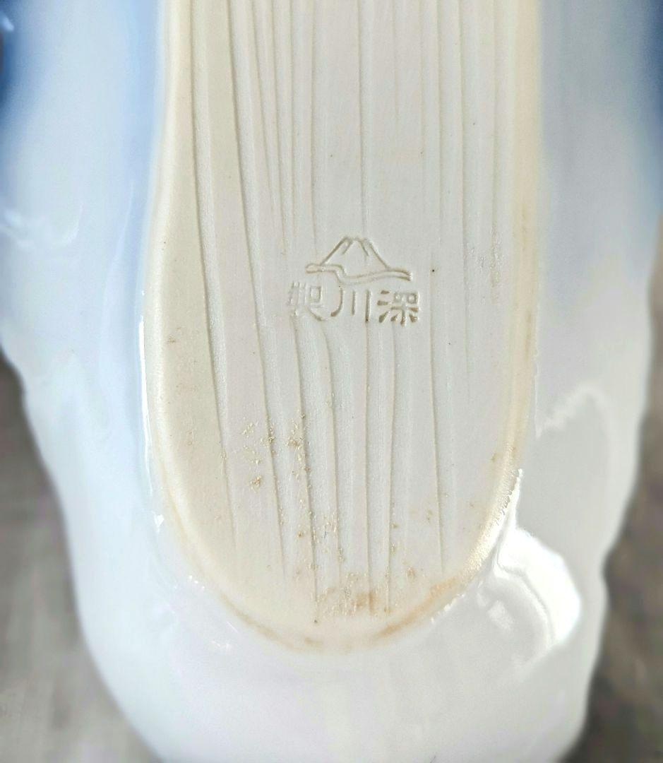 【26日迄】オールド深川製磁　白菜長皿　５客揃　稀少