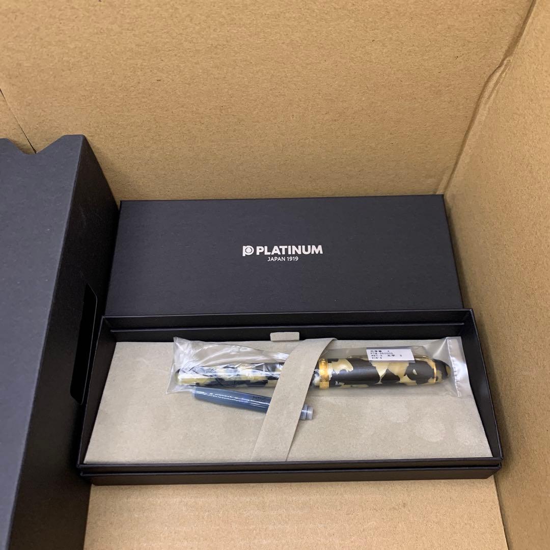 プラチナ万年筆 セルロイド 太字 イシガキ PTB-35000S 67-4