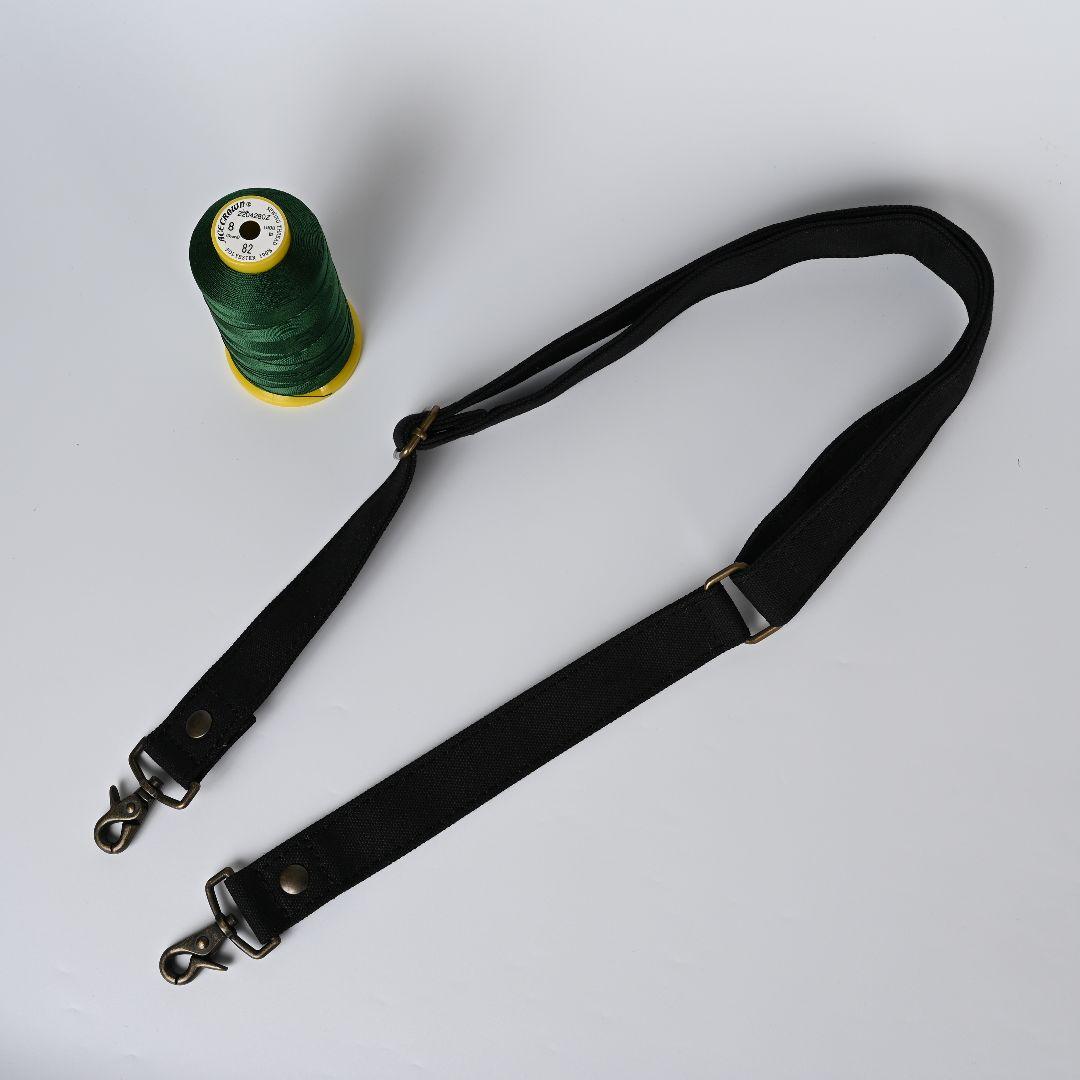 ★新作 ハンドメイド 8号/11号×倉敷帆布×8番糸 ボストンバッグ特大 付属品