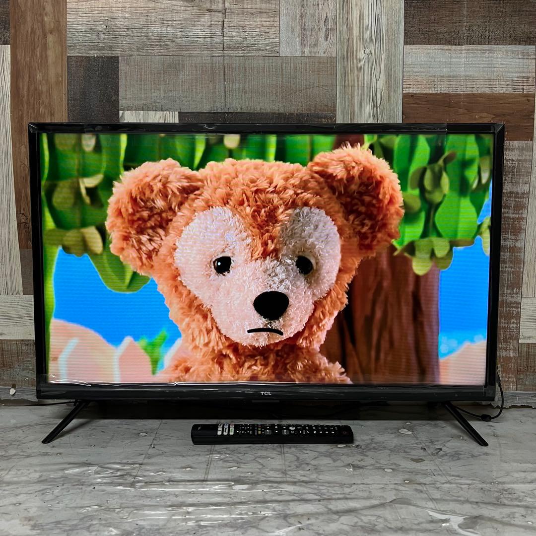 即日受渡❣️全国送料込TCL32型地デジスマートテレビ外付けHDDで裏番組録画