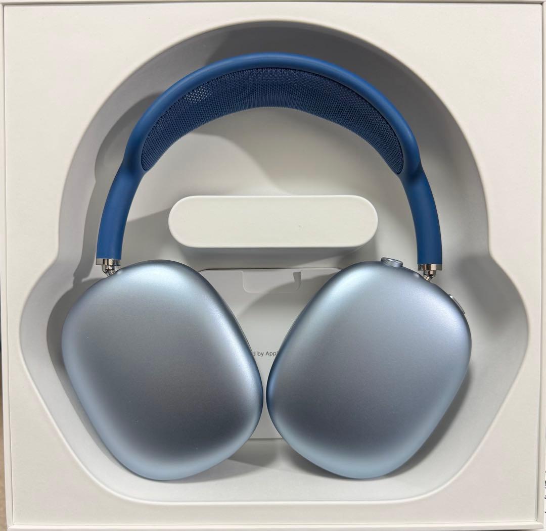 【正規品】 【値下げ可】AirPods Max スカイブルー