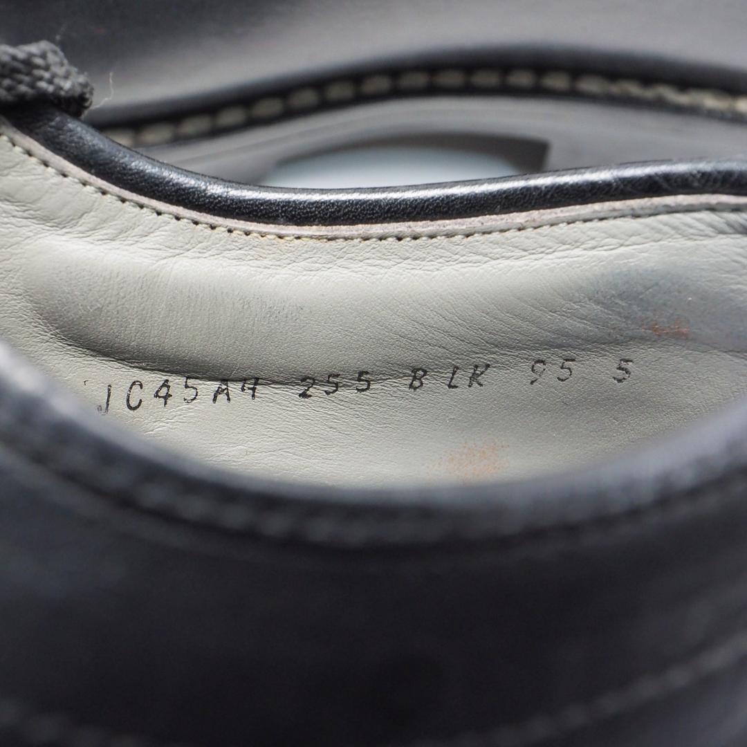 美品 リーガル REGAL チロリアンシューズ 革靴ブラック メンズ25.5cm