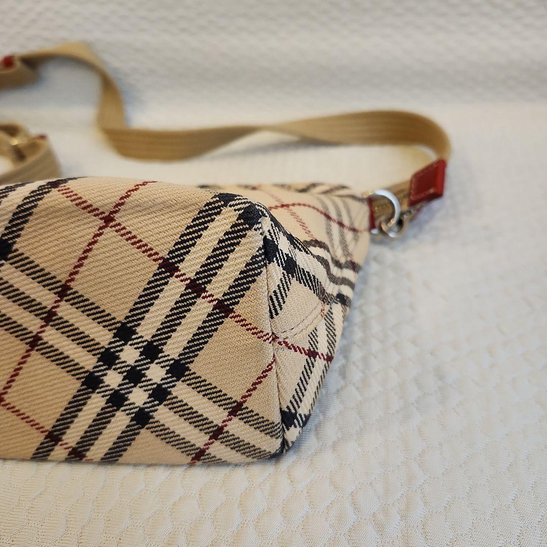 BURBERRY　バーバリーブルーレーベル　ノバチェック　ショルダーバッグ