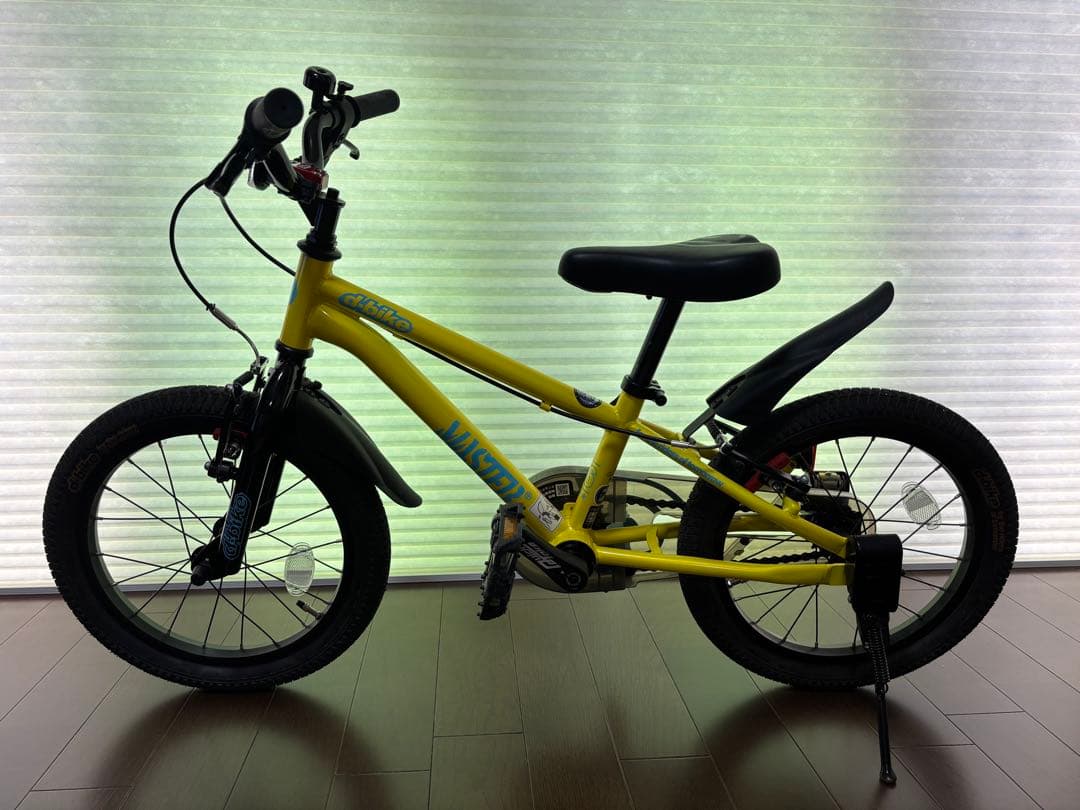 d-bike MASTERプラス　イエロー 16インチ キッズバイク