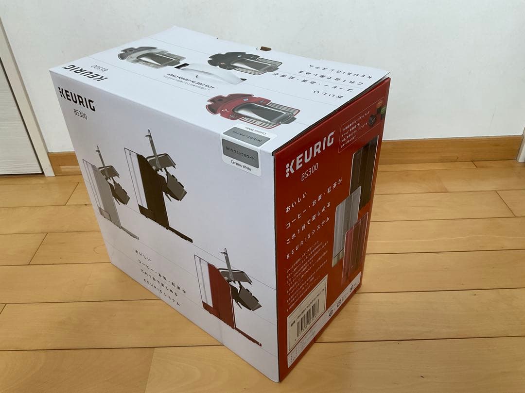 ★新品未使用Keurig キューリグ 本体　コーヒーメーカー(ホワイト)