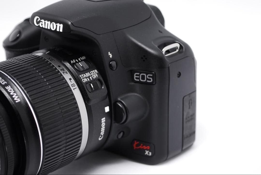 女性人気✨軽量コンパクト✨Canon EOS Kiss X3✨Wレンズセット