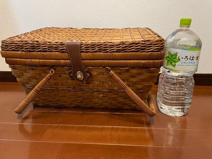 アメリカンアンティークピクニックバスケット♡