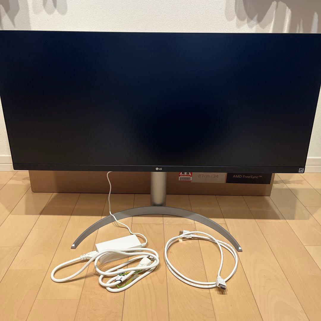34WQ650-W/34型/UWFHD/IPS/ほぼ未使用