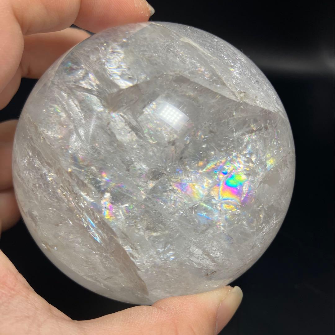 ✳️✨♡アイリスクォーツ♡✨✳️★超大玉★✳️　丸玉✳️スフィア✳️貴方の夢を応援^_^