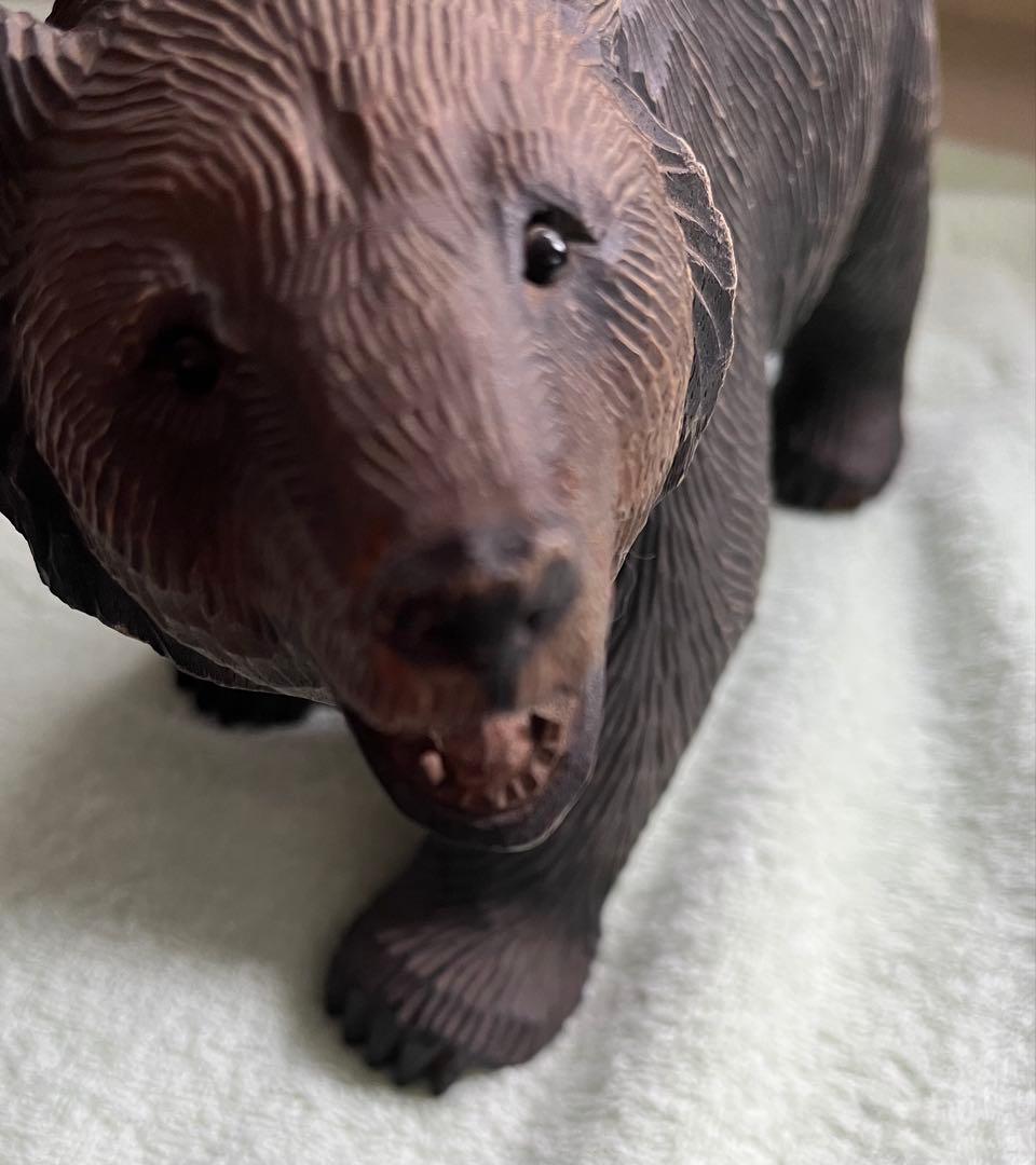 マ*ー様 北雪作　茂木多喜治　木彫り熊　北海道　八雲　骨董品