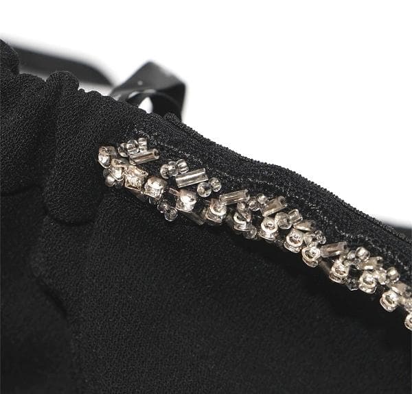 S*S様 セルフポートレイト オフショルダー ワンピース ブラック UK8 未使