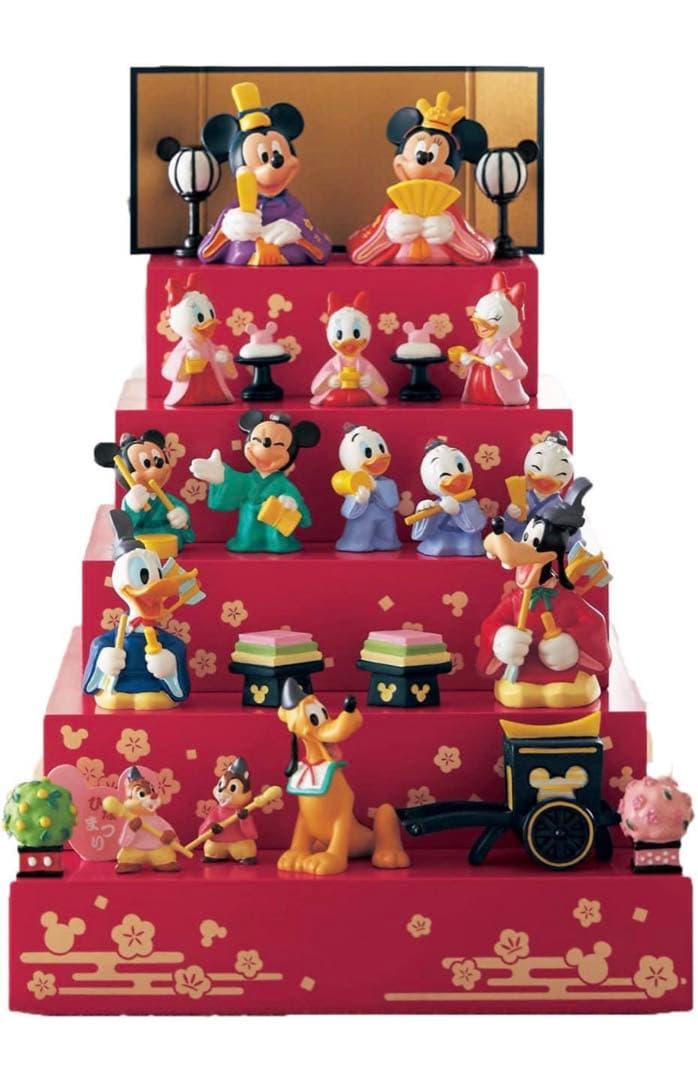 原品限り早い者勝ち‼️✨Disney 段飾り雛人形５段飾り✨3月５日まで限定値下✨