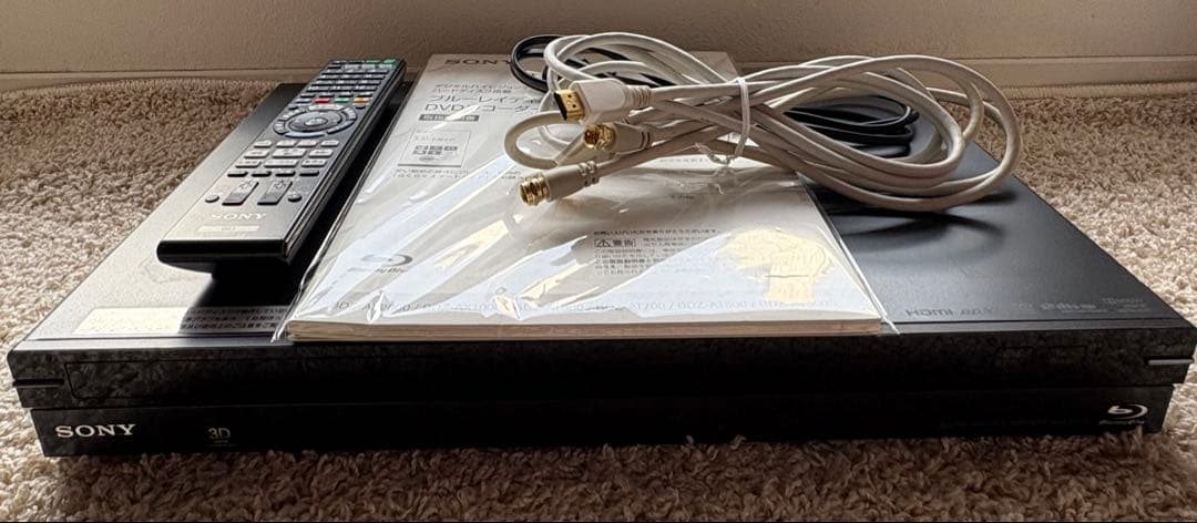 SONY BDZ-AT500 ブルーレイ/DVDレコーダー