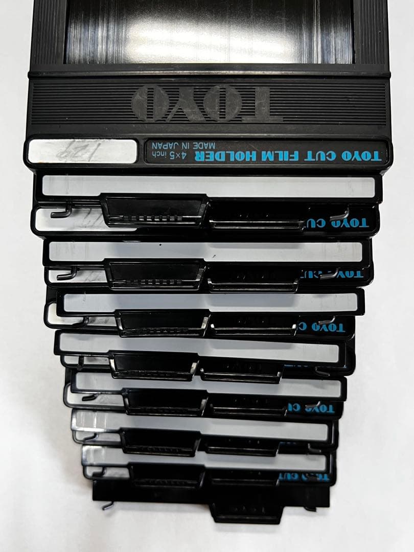 TOYO CUT FILM FOLDER 4×5 inch 8枚　シノゴ　1