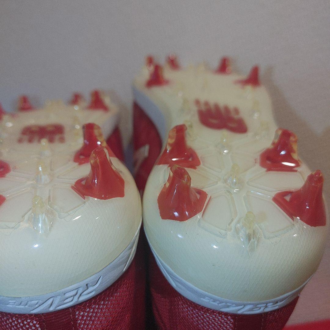 ニューバランス　野球　26.0センチ　スパイク　レッド　ポイント　未使用