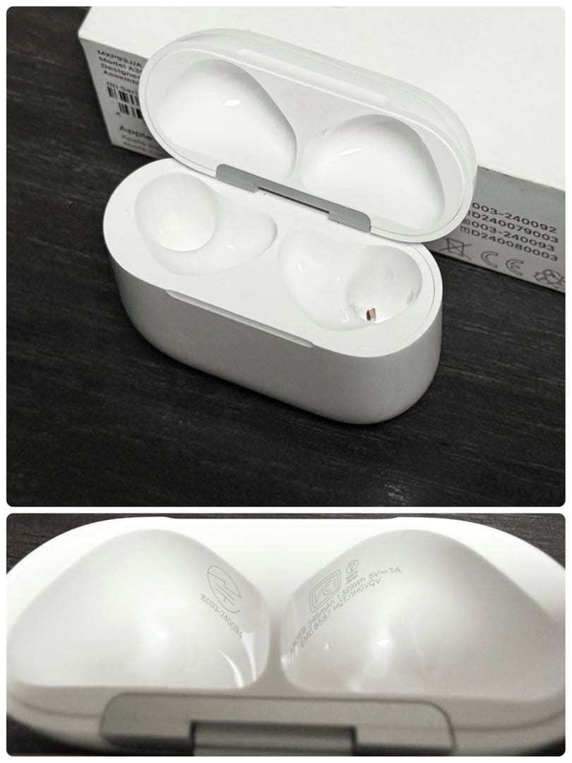 美品　Apple保証付き　2025年10月購入品　AirPods 4 ANC