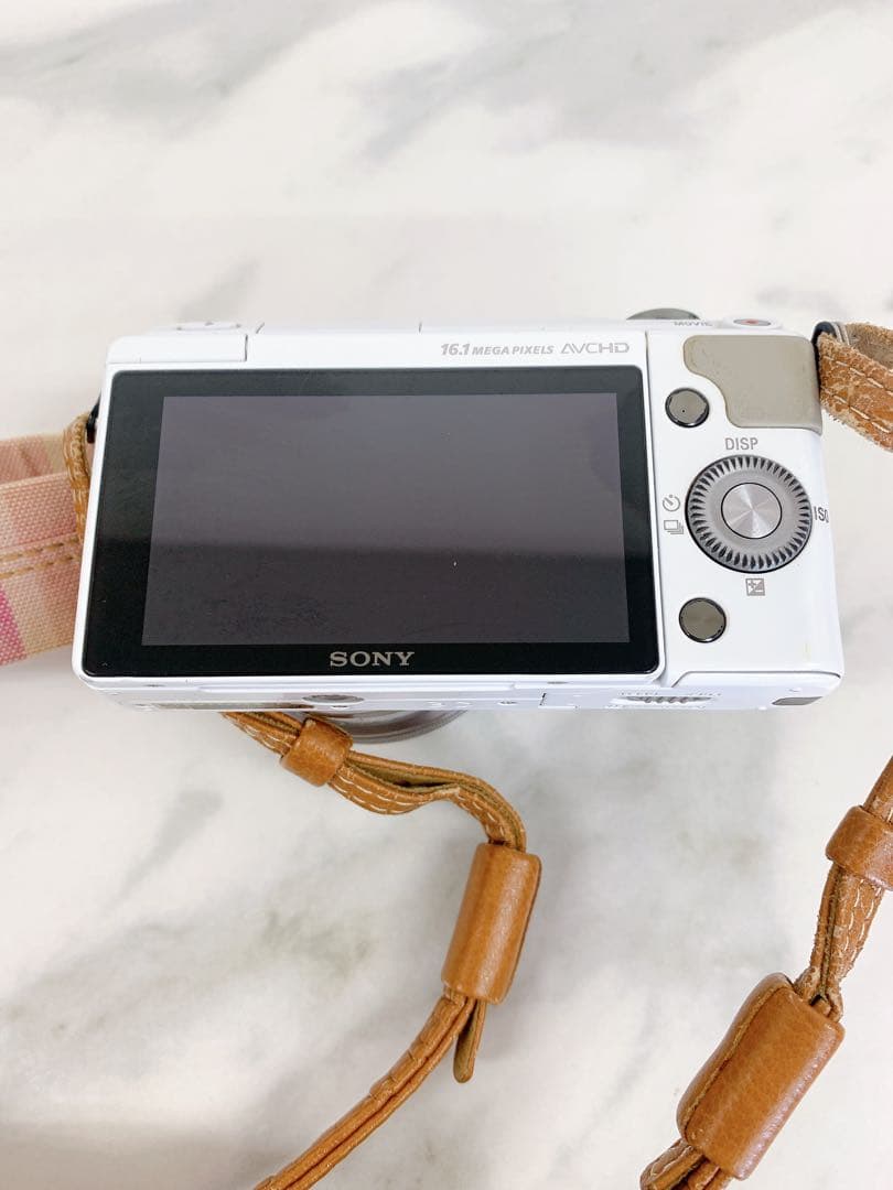 ＋Sony α NEX-3N ミラーレスカメラ ズームレンズ付き　ホワイト