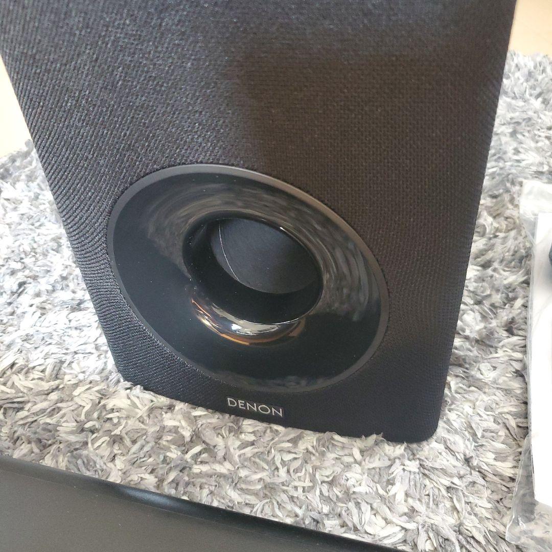 美品 DENON サウンドバー ワイヤレスサブウーファー DHT-S316K