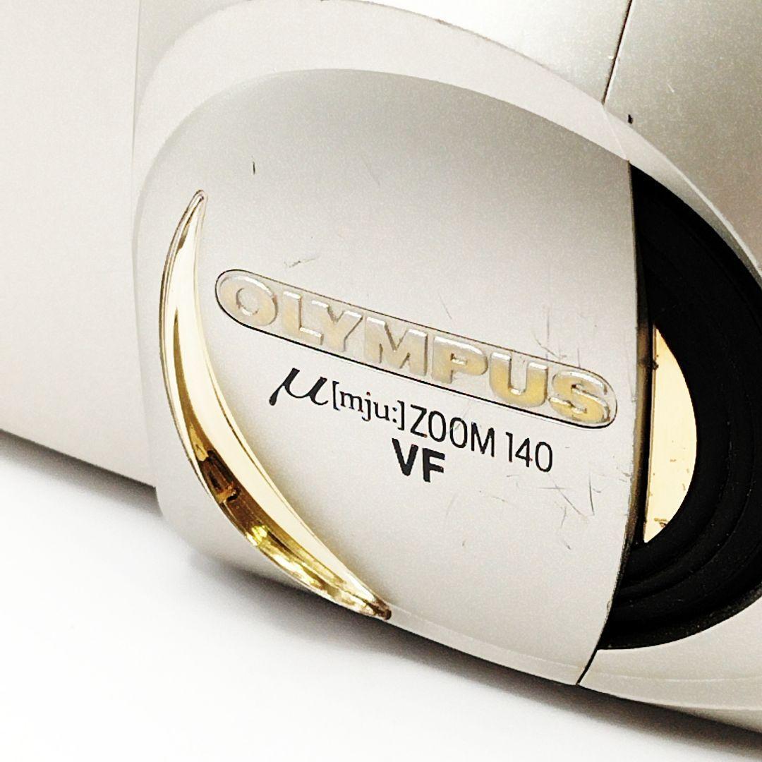 OLYMPUS μ ZOOM 140 VF コンパクト フィルムカメラ 稼働品