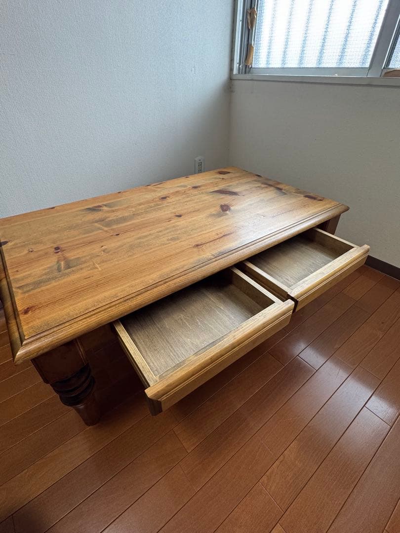 ☆アンティークナチュラルウッド センターテーブル