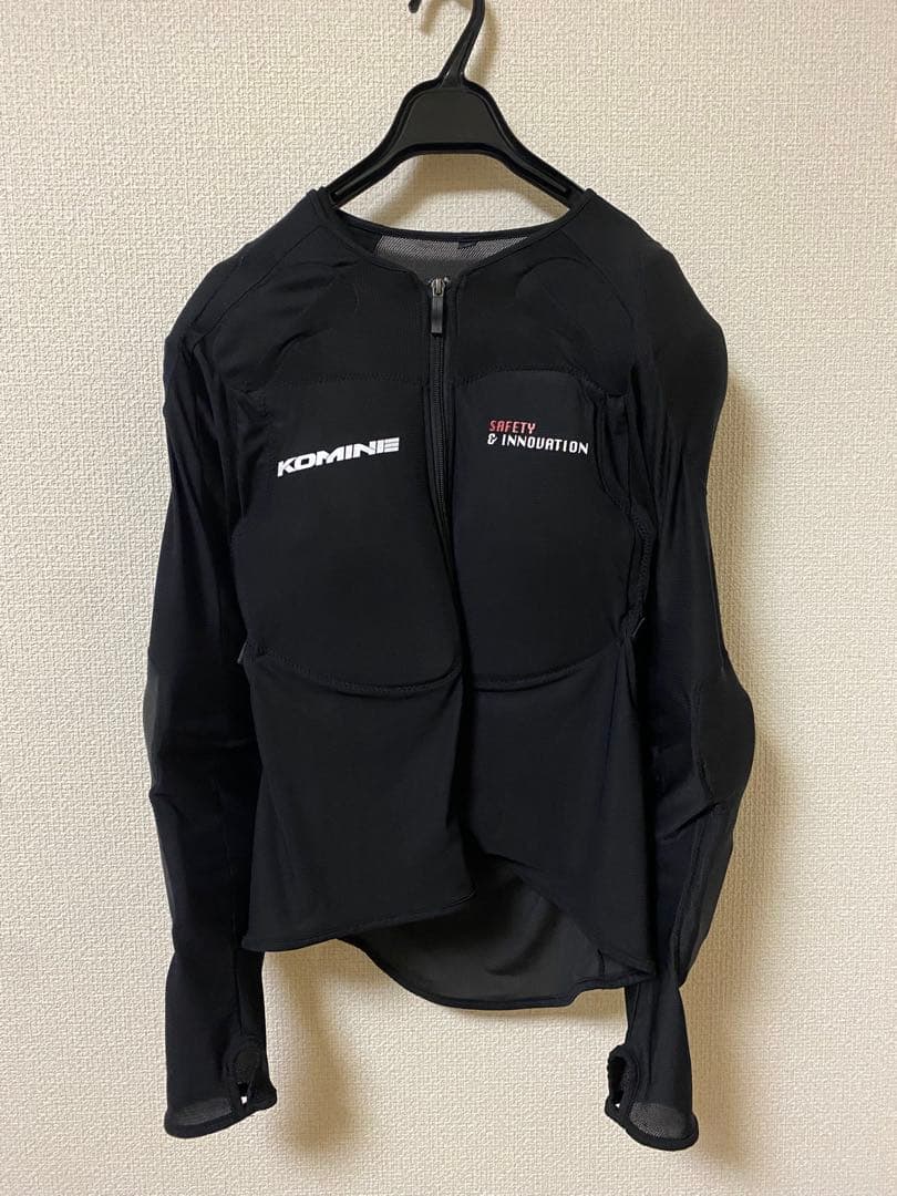 コミネ(KOMINE) バイク用 プロテクター 上下セット ブラック Mサイズ