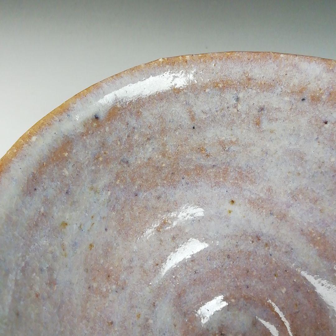 Ｔ８１２　『会津本郷焼』『宗像窯　利浩 造』　共箱　抹茶碗　茶道具