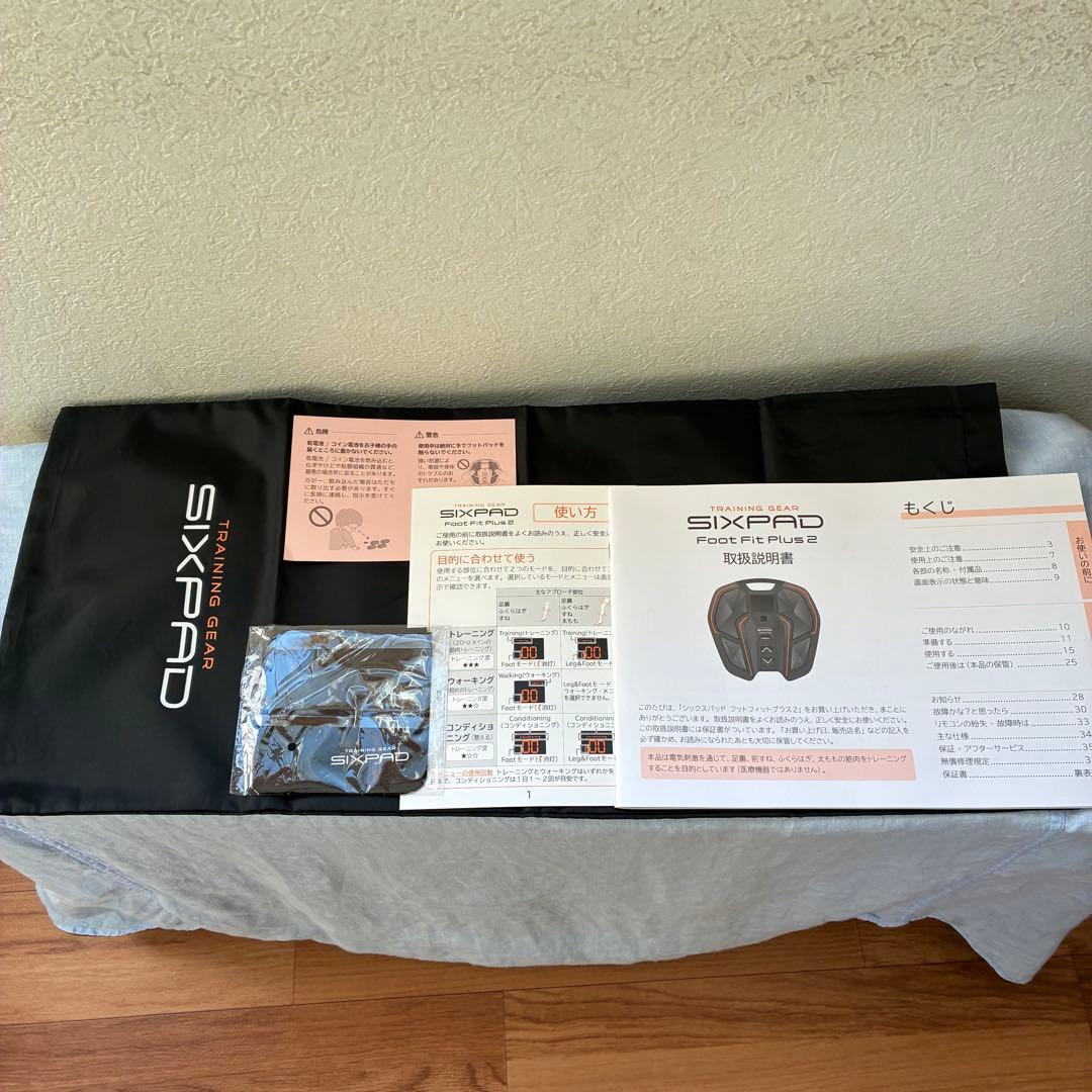 【美品】MTG SIXPAD Foot Fit Plus 2 美脚　 筋トレ
