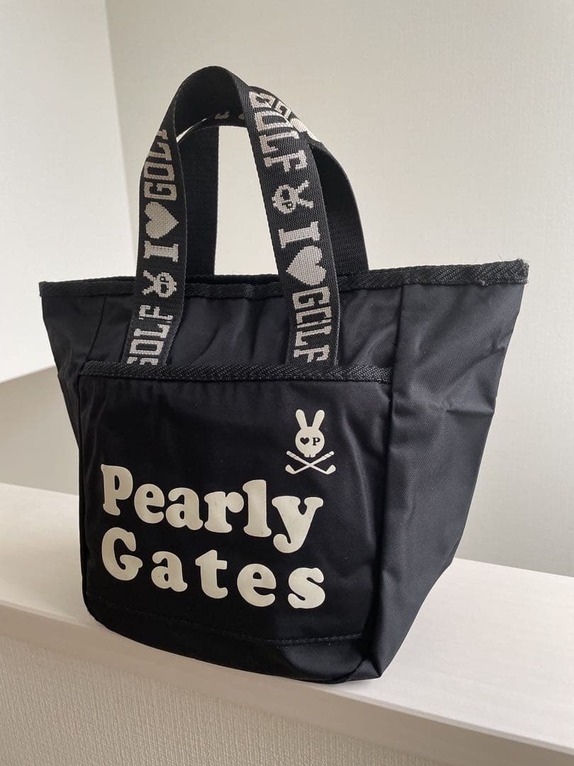 パーリーゲイツ PEARLY GATES カートバッグ トートバッグ 黒