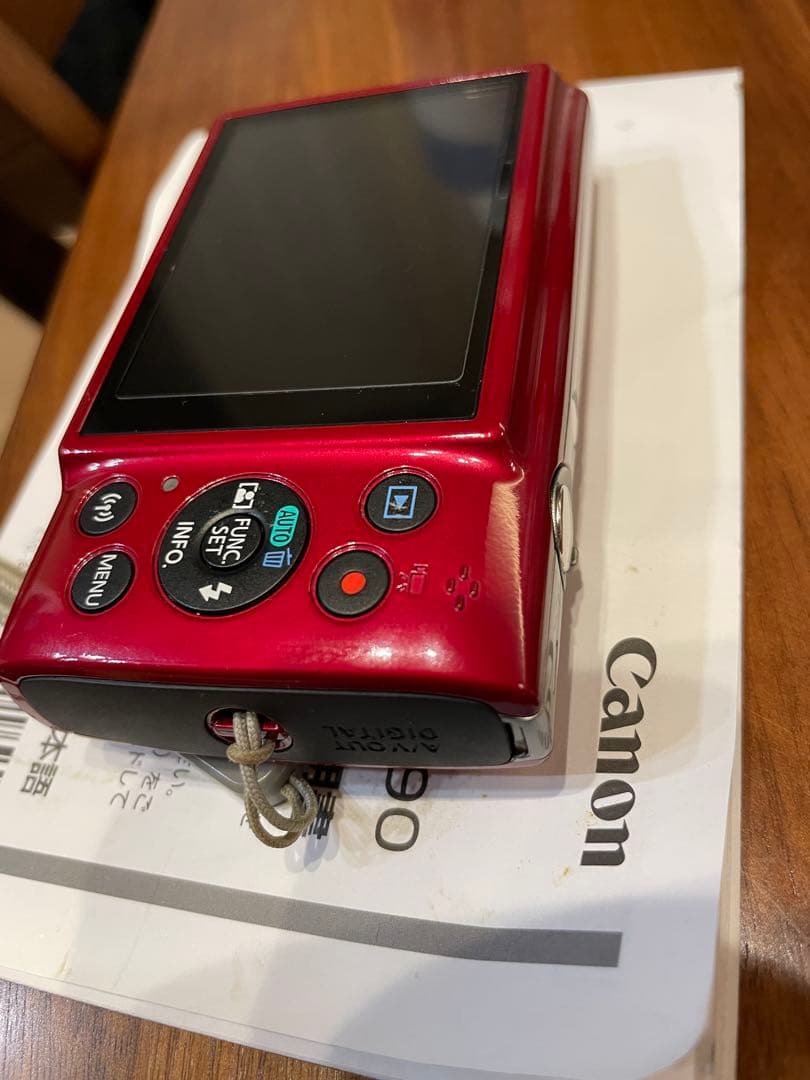 Canon IXY 190　レッド　Wi-Fi搭載　デジカメ　キャノン