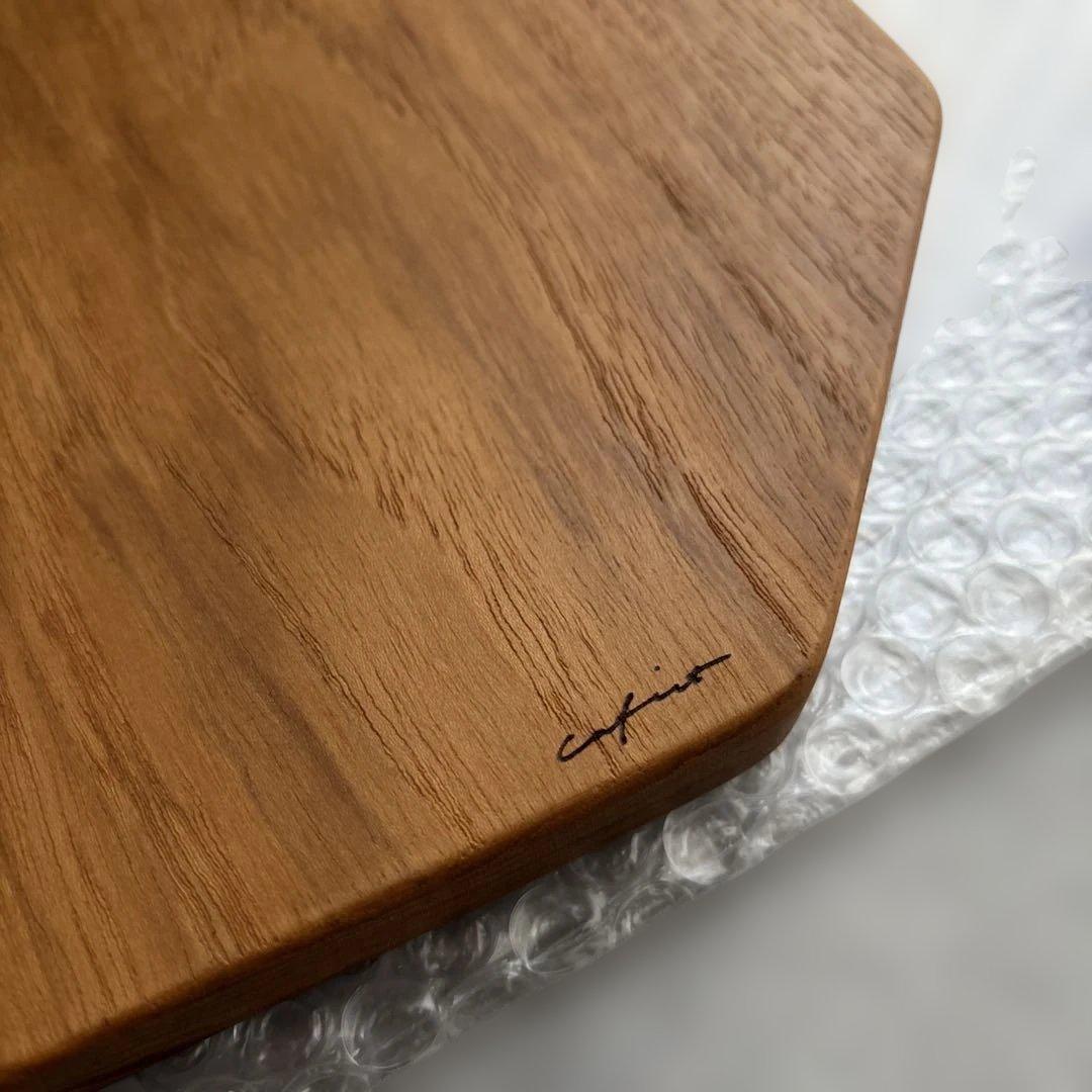 CAFICT カフィクト オクタゴナル カッティングボード チーク