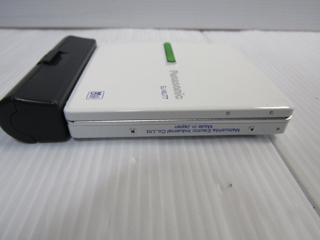 A3325 Panasonic ポータブルMDプレーヤー　SJ-MJ77