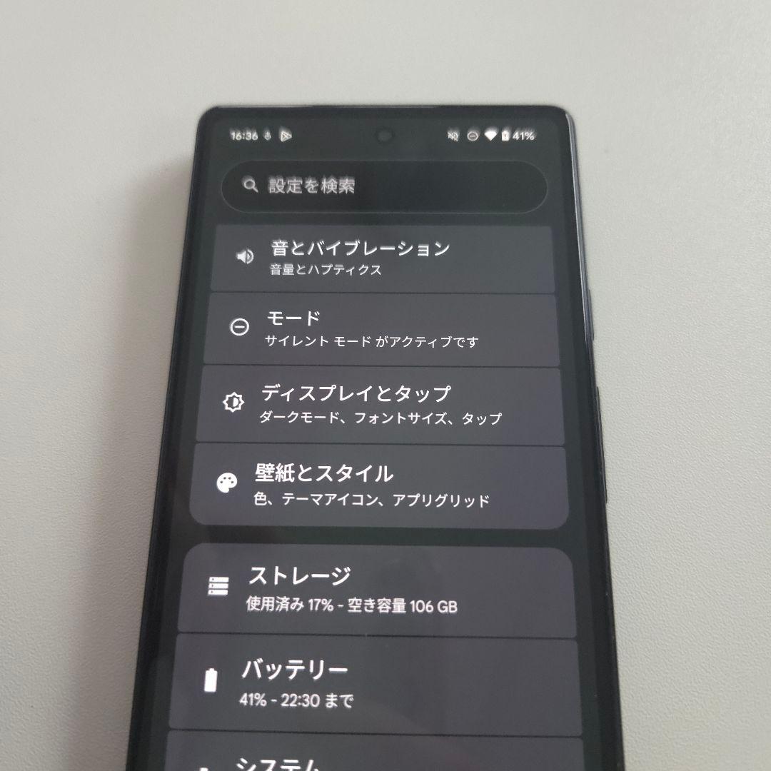 Pixel6a アンドロイド16 6/128GB シムフリー ピクセル 738