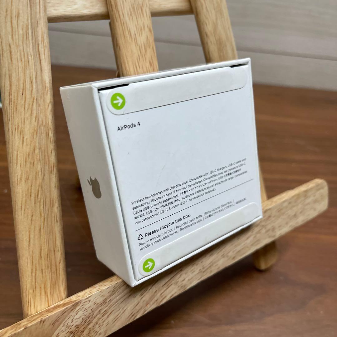 新品未開封Apple AirPods 4 ノイキャン非搭載 第4世代
