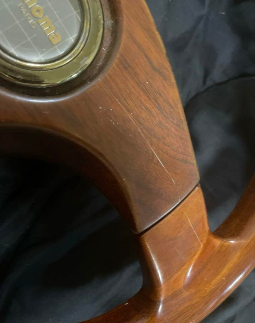 次期町内会会長 / 【当時物！】renoma レノマ ウッドステアリング