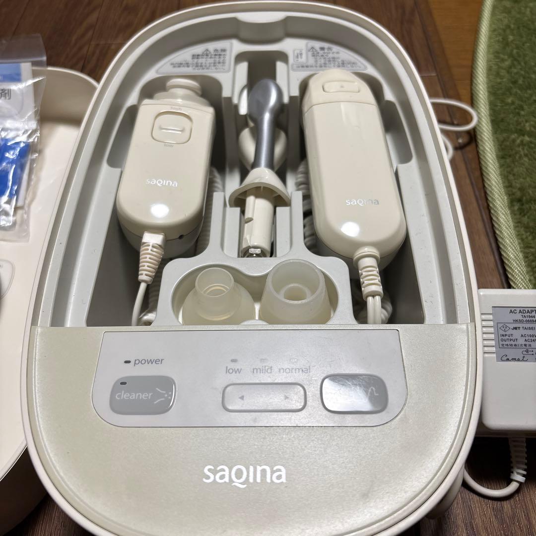 美品　sagina 美顔器 タンク洗浄剤付き